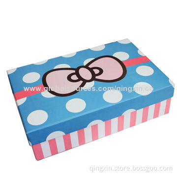Gift Paper Box, Various Logos and Designs Accepted